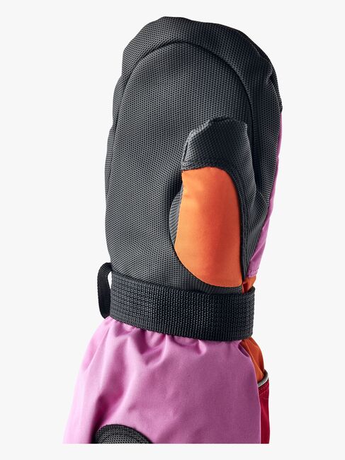 Hestra Kids Czone Vanter, Cerise/Light orange