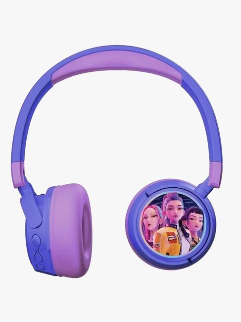 OTL K-Pop Demon Hunters Trådløse Hovedtelefoner 85 dB/95 dB Huntrix, Lilla 6043KPDH8595-12-2540_3b.jpg