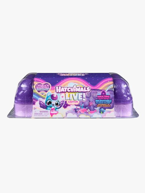 Hatchimals Alive Neon Rainbow Carton Figursæt