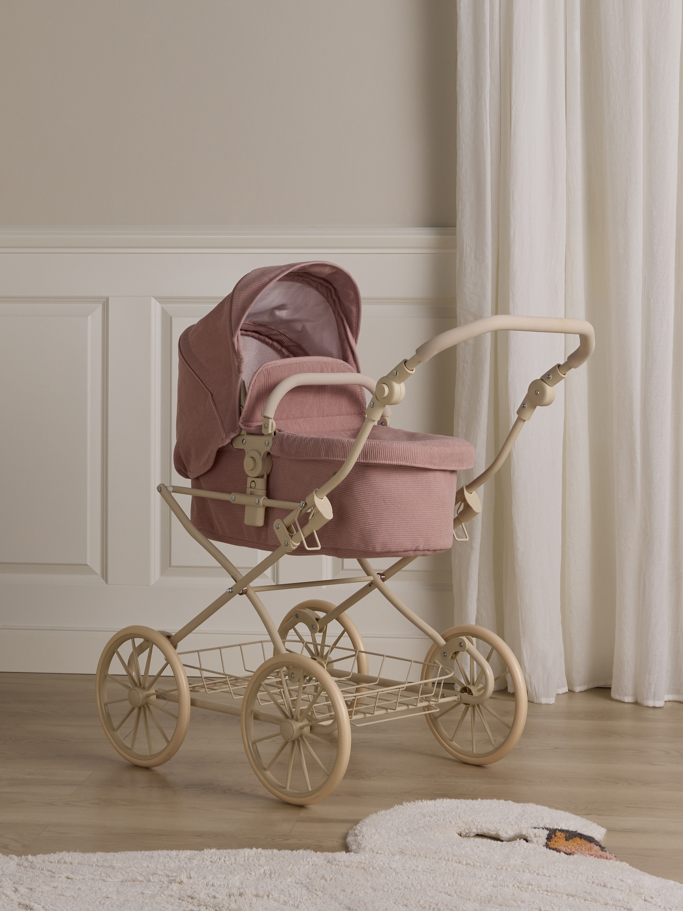 Alice & Fox Klassisk Dukkevogn, Mauve