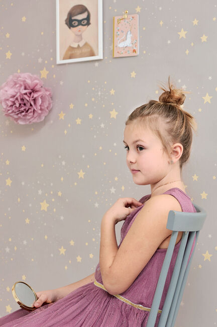 Majvillan Tapet Twinkle, Dusty Lilac