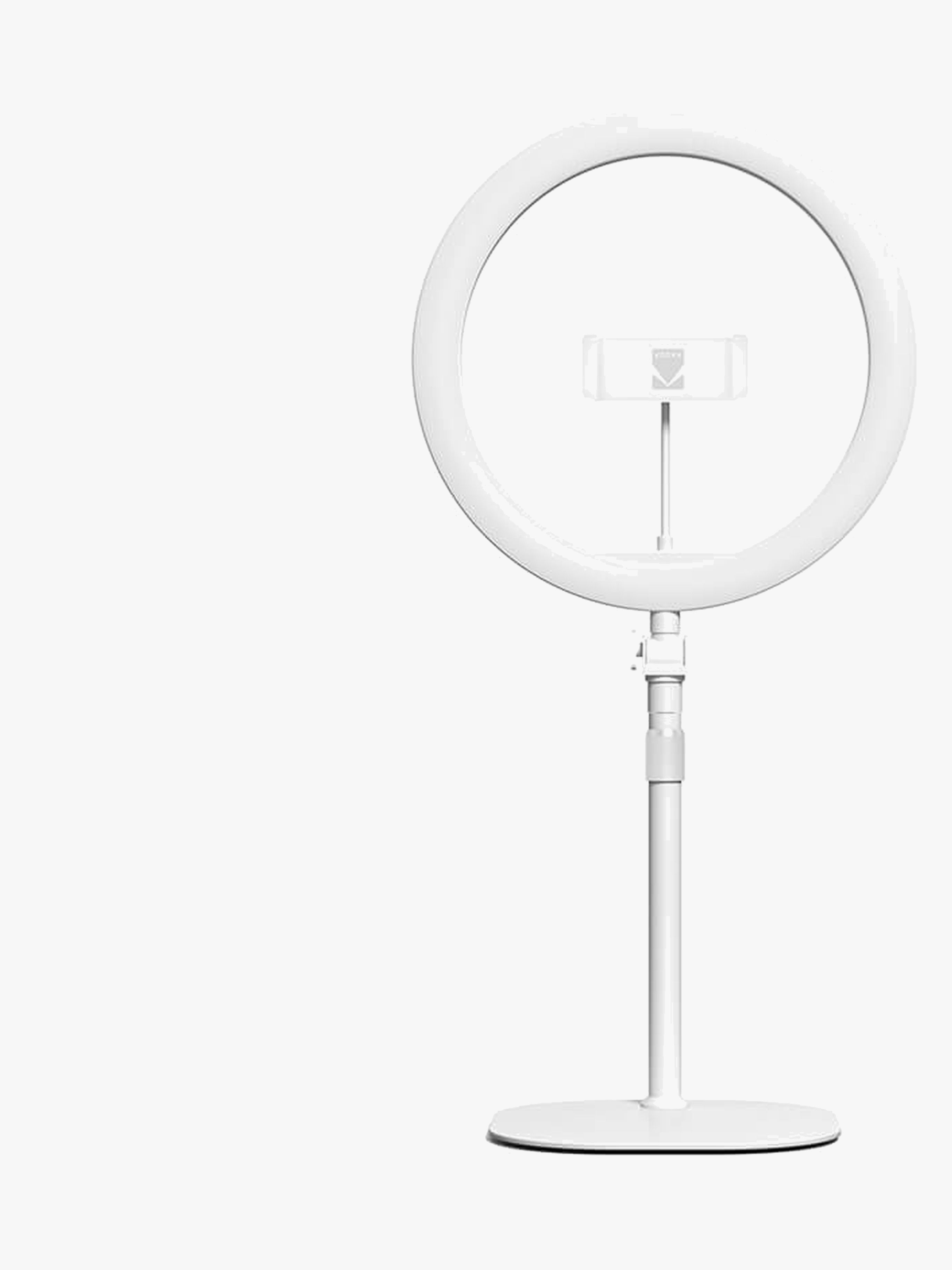 Kodak Desk Ring Light Lampe 10 Tommer, Hvid, Børnelampe