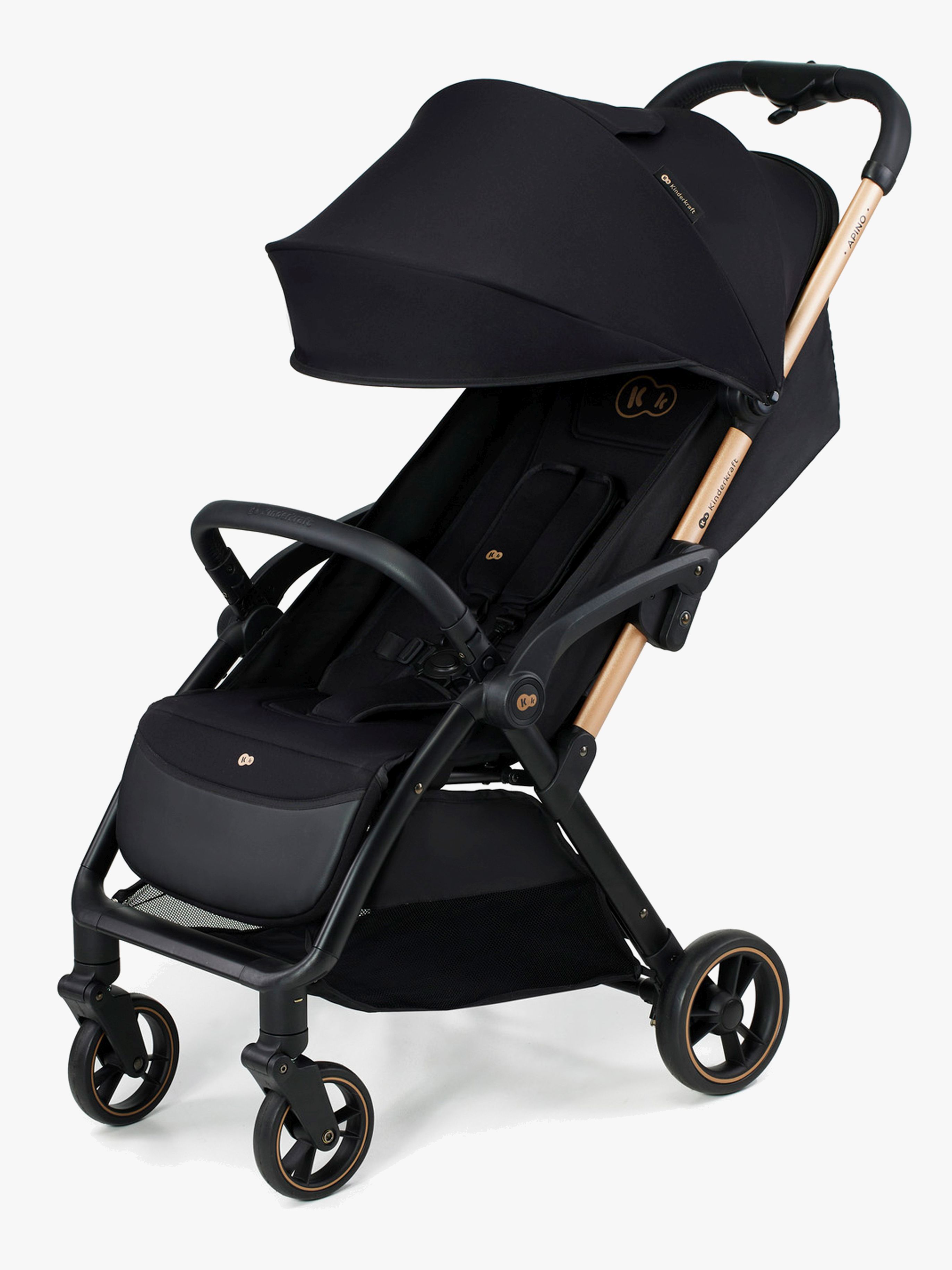 Kinderkraft APINO Klapvogn, Raven Black