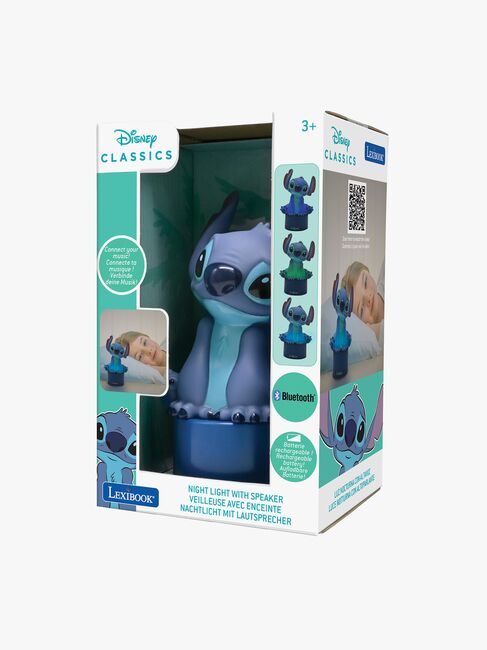 Disney Stitch Bluetooth-højttaler med Natlampe