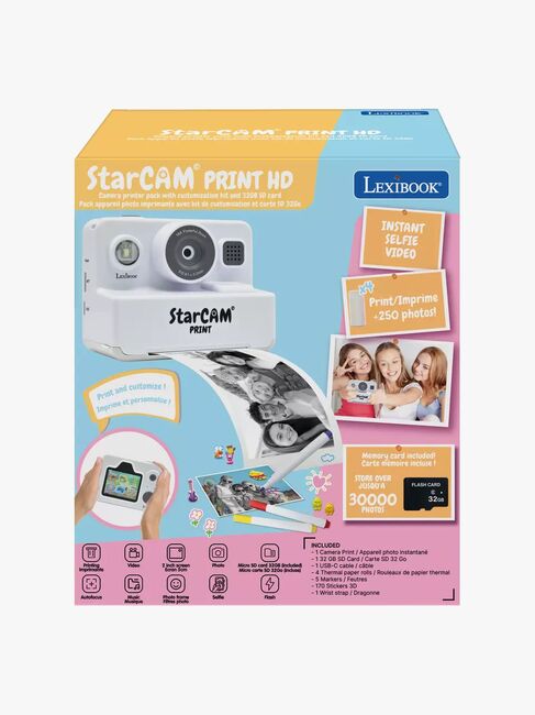 Lexibook StarCAM Polaroidkamera med Tilbehør