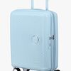 American Tourister Soundbox Spinner Kuffert 35,5L, Pastel Blue