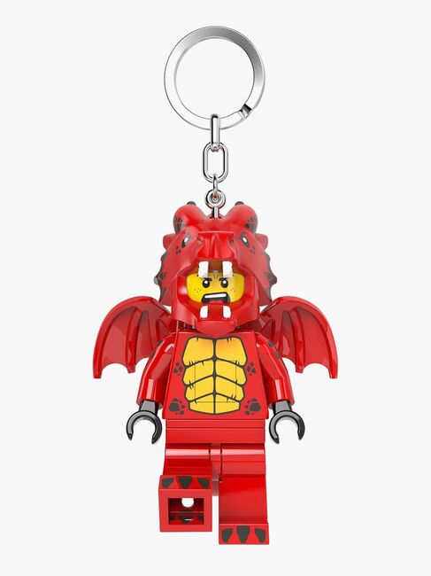 LEGO® Minifigure™ Dragedragt Dreng Nøglering med LED-lys