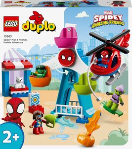 LEGO DUPLO 10963 Spider-Man Og Venner: Eventyr I Forlystelsesparken