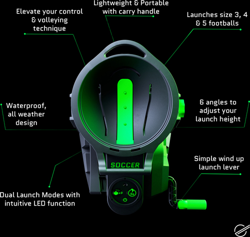 Strikesphere Træningskanon Fodbold Power Launcher