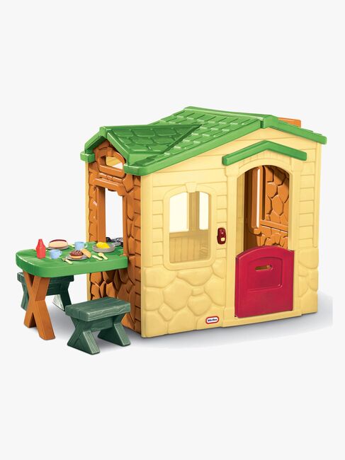 Little Tikes Legehus m. Bord Naturel