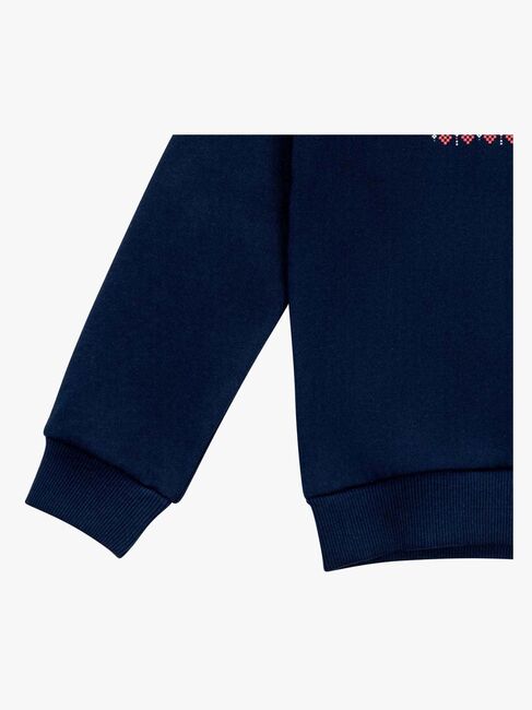 Moomin By Martinex Vinterhjerte Sweatshirt, Dark Blue 72589855-DarkBlue-1616_4b.jpg