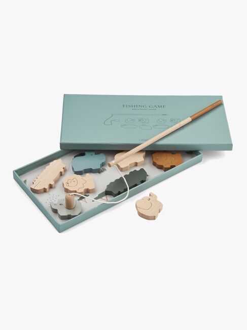 LIEWOOD Sebastian Fiskespil, Safari/Golden Caramel