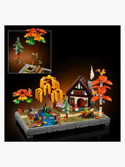 LEGO Icons 11372 Efterårshave og hytte