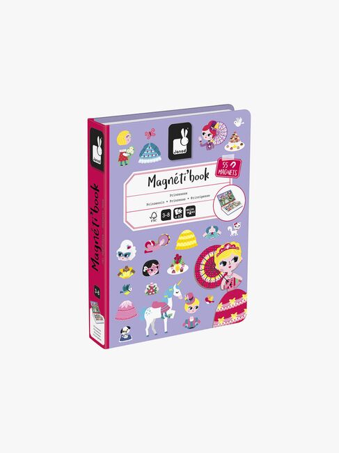 Janod Magneti'Book Princesses Magnetsæt 55 Stk.