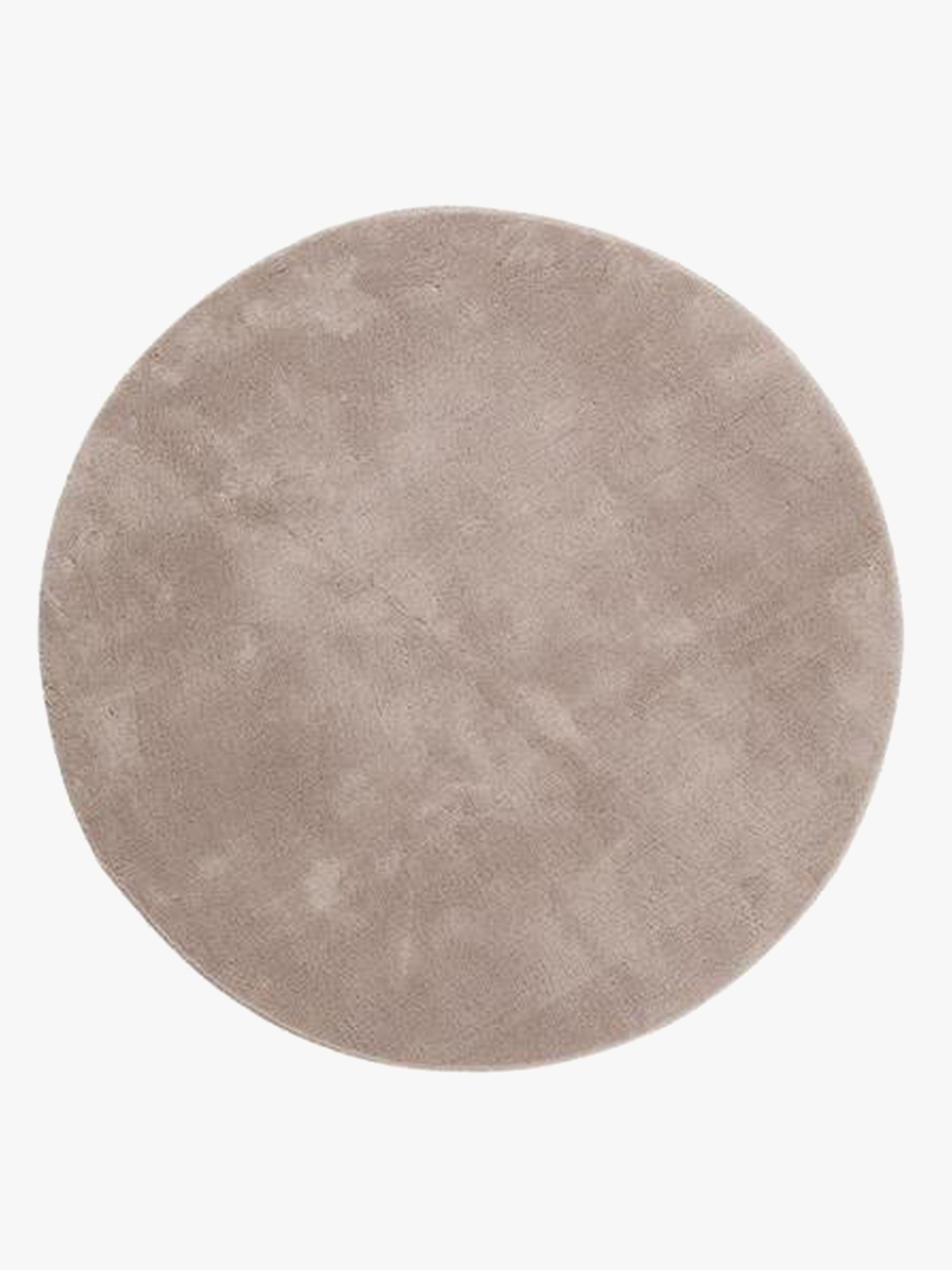 KMCarpets Gulvtæppe Rund 160, Soft Greige