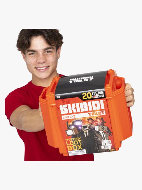 SKIBIDI TOILET Giant Mystery Surprise Box Samlerobjekt