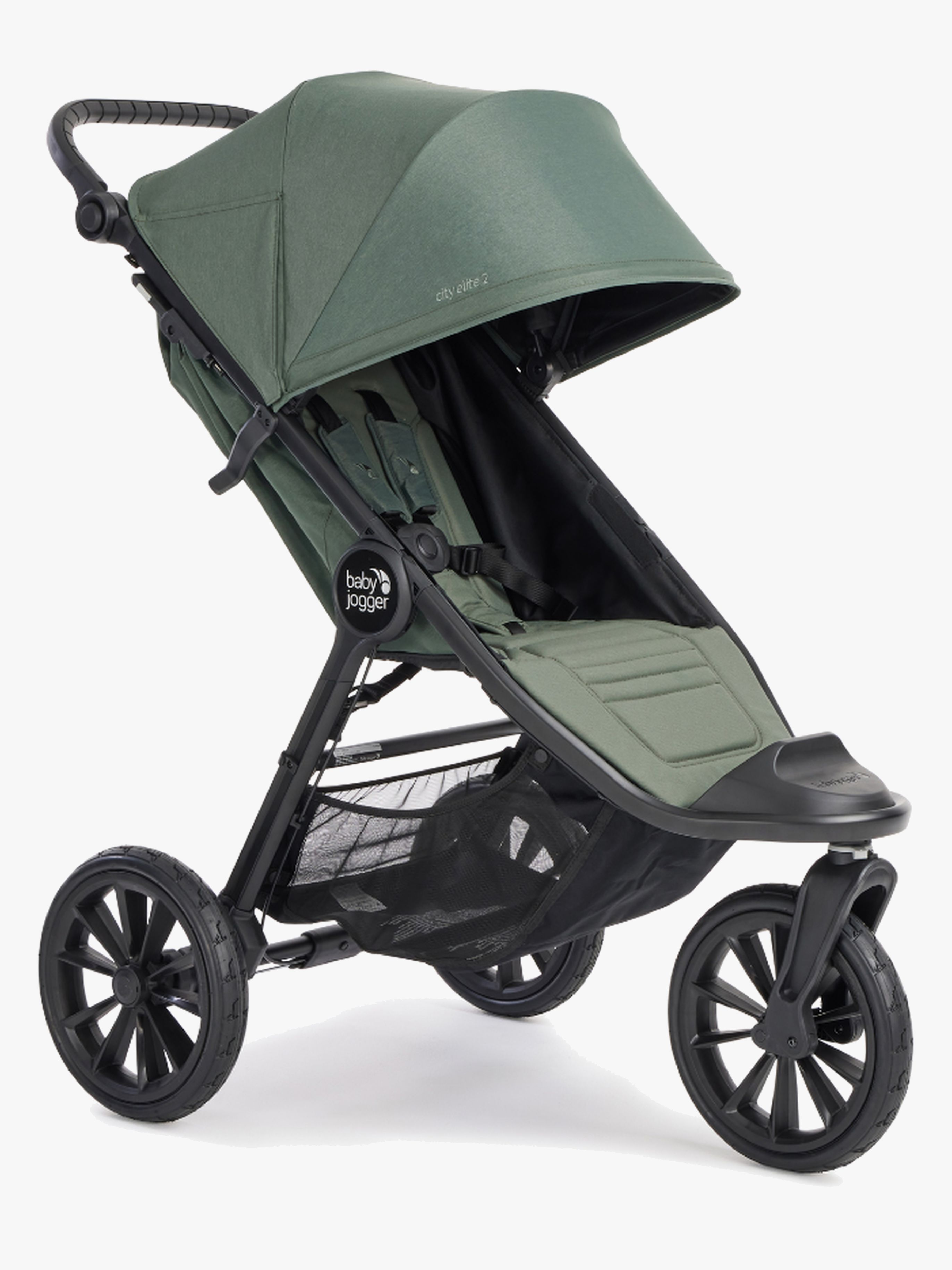 Baby Jogger City Elite 2 Klapvogn, Briar Green