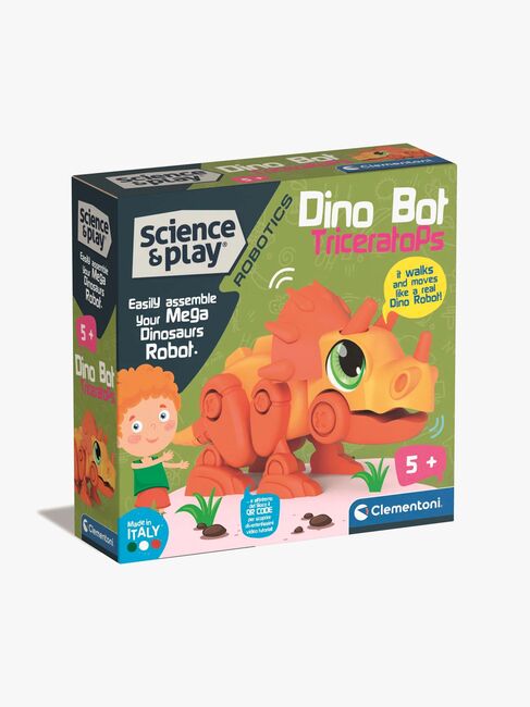 Clementoni Science & Legesæt DIY Dino Bot Triceratops