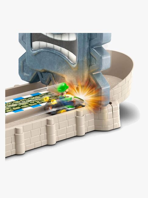 Hot Wheels Mario Kart Thwomp Ruins Track Set