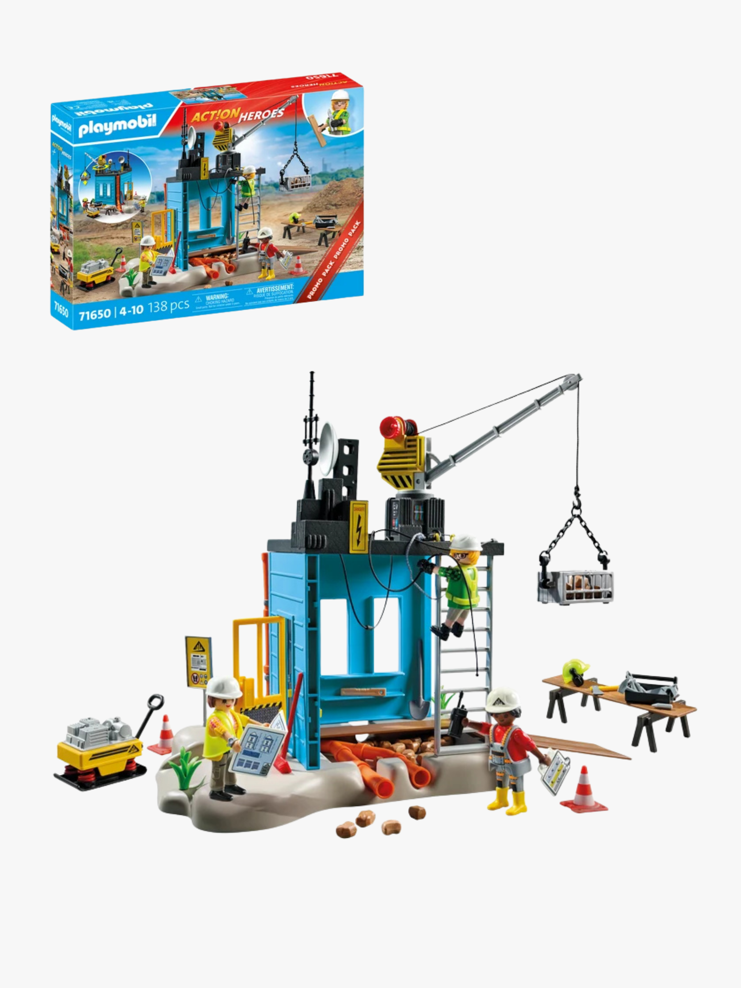 Playmobil City Action 71650 Byggeplads