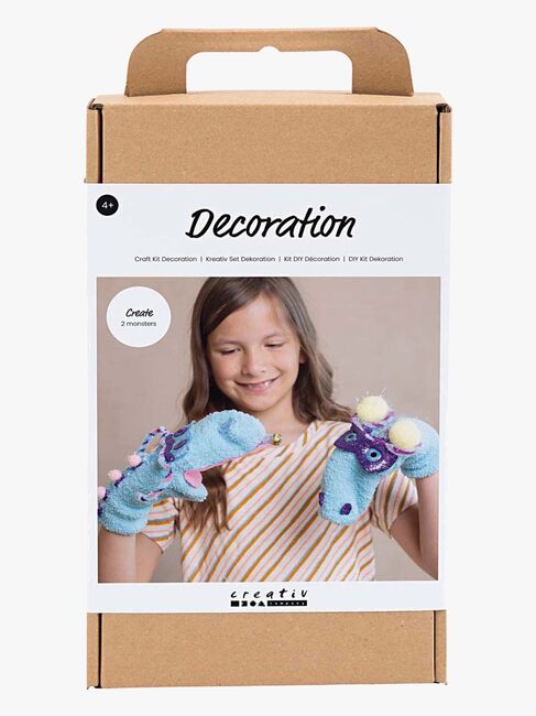 Creativ Company DIY-sæt Sokkemonstre