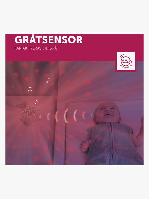 ZAZU Wally Havprojektor, Lyserød