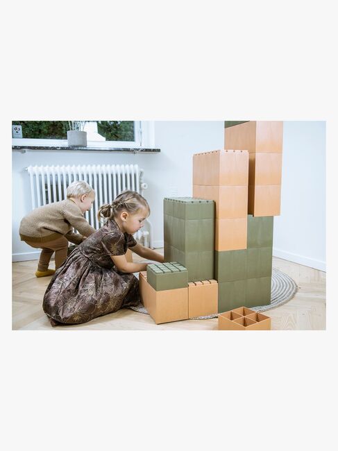 Dantoy Byggeklodser 26 Stk., Orange/Grønne