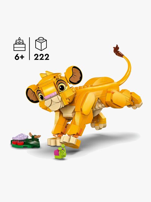 LEGO Disney Classic 43243 Simba som unge – Løvernes konge