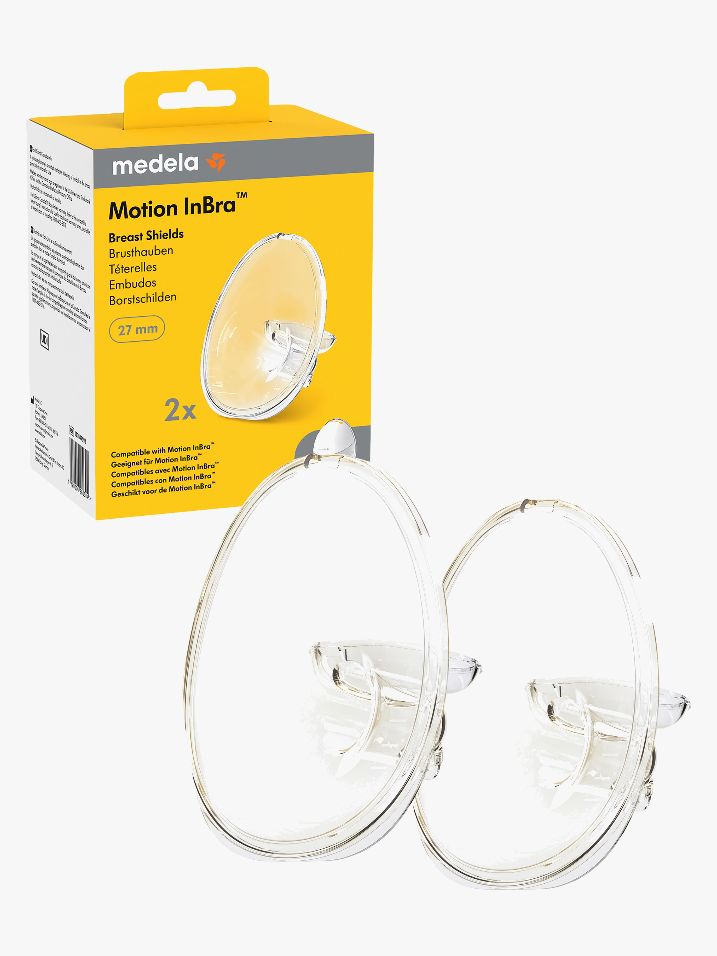 Medela Motion InBra Brysttragte 27 mm 2-pak