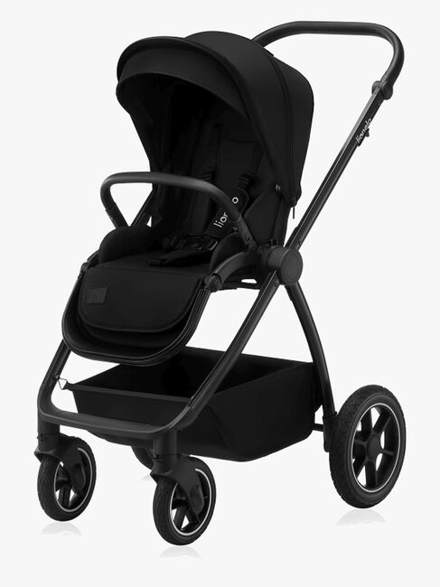 Lionelo Meril 3-in-1 Kombivogn, Black Onyx