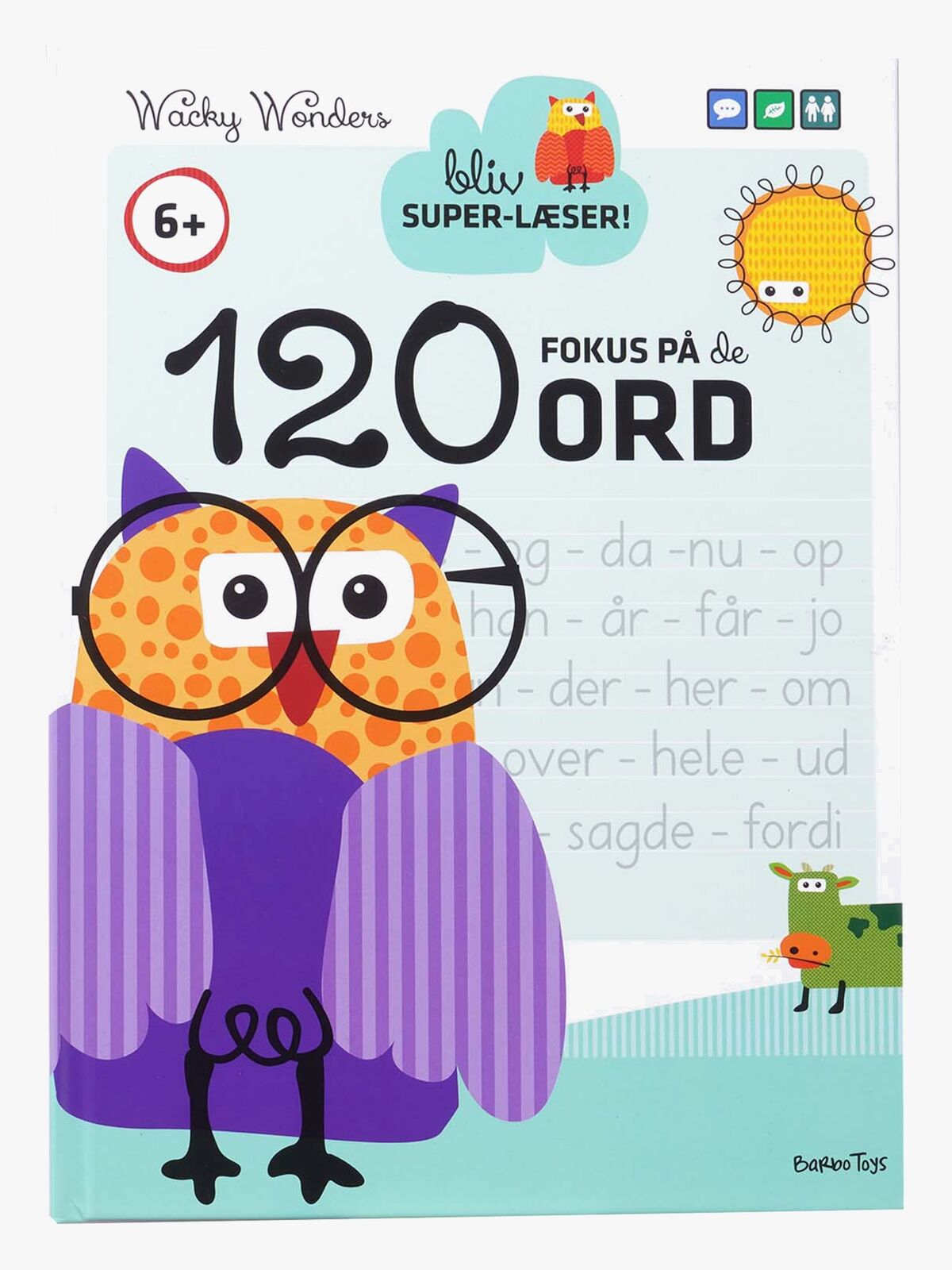 Wacky Wonders Bog - Lær de 120 vigtigste ord