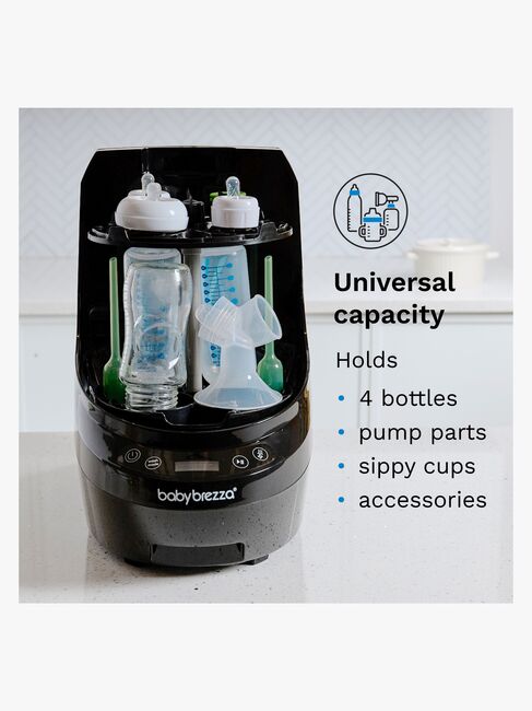 Baby Brezza Bottle Washer Pro Sterilisator, Black