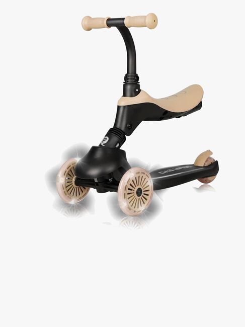 QPlay Sema Evo 5-in-1 Trehjulet Løbehjul, Khaki