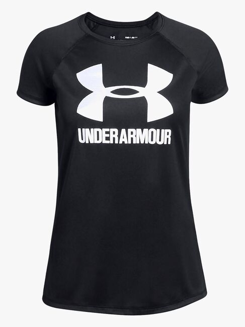 Under Armour Big Logo Tee Solid SS Træningstrøje, Black