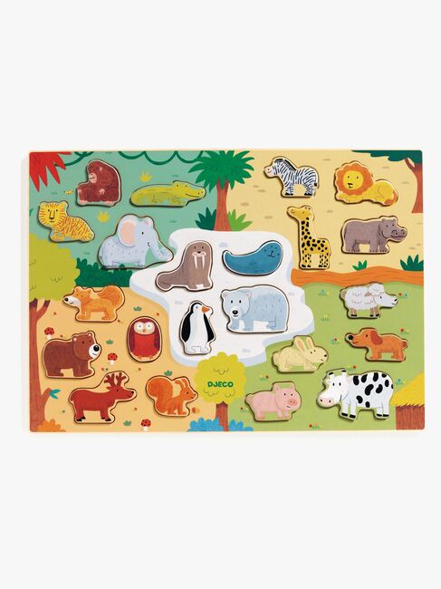 Djeco Træpuslespil Animo 22 Brikker