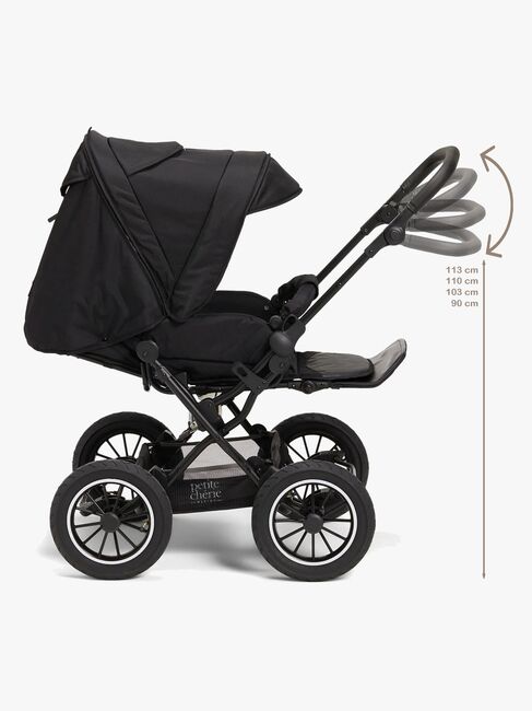 Petite Chérie Solide+ Klapvogn, Black