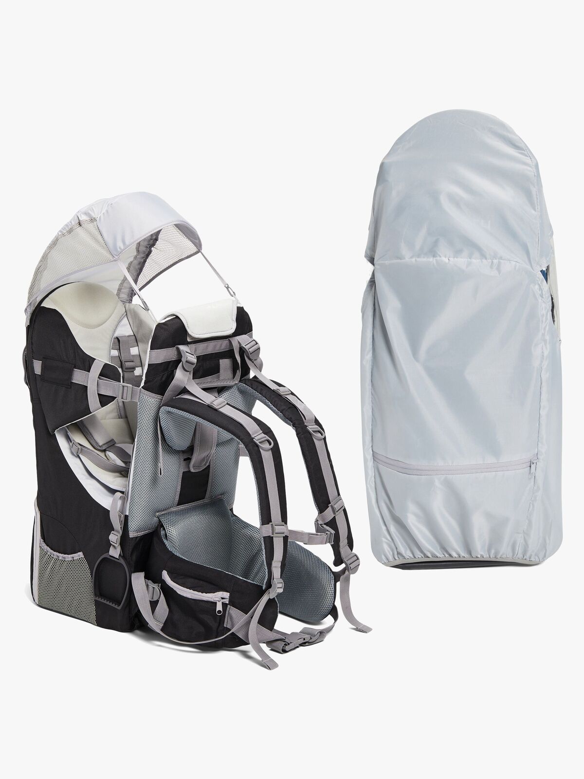 North 13.5 Adventure Plus Bærestol inkl. Regnslag, Black