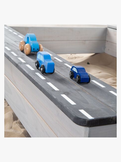 Roba Sandkasse med Udekøkken, Grå