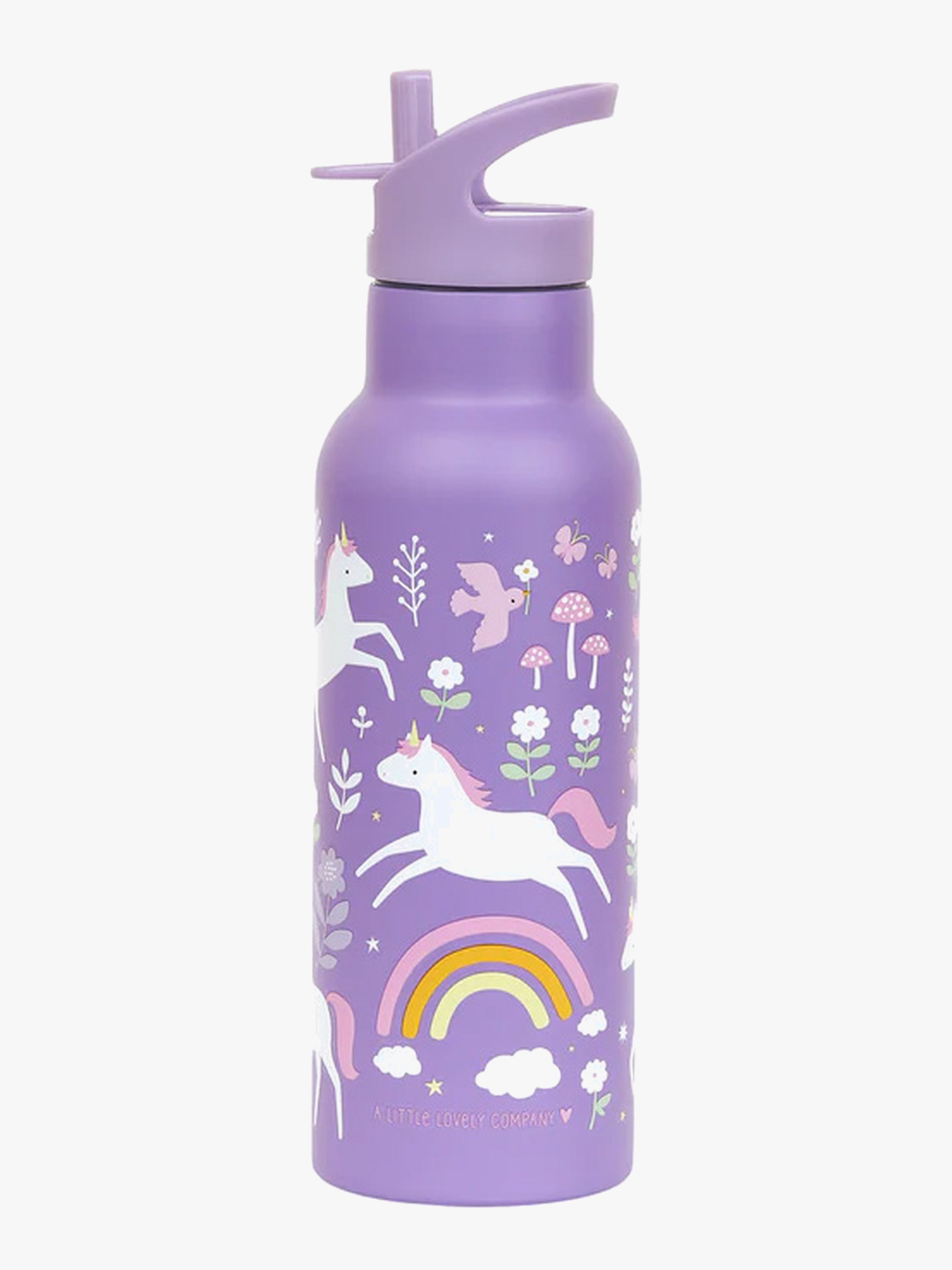 A Little Lovely Company Stainless steel XL Drikkedunk, Unicorn Dreams