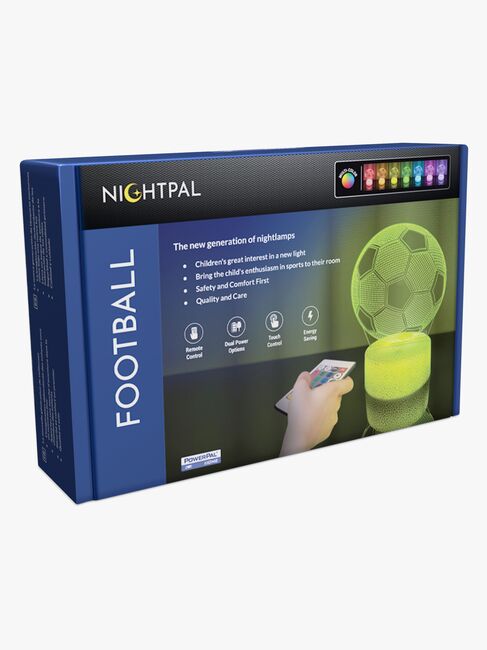 Powerpal 3D-Natlampe, Fodbold