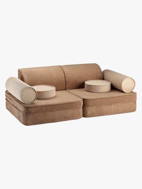 Wigiwama Play Bygbar Sofa 78x132 cm, Toffee