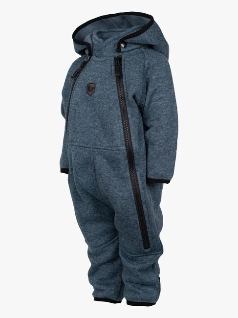 Lindberg Bormio Vindtæt Fleecedragt, Blå