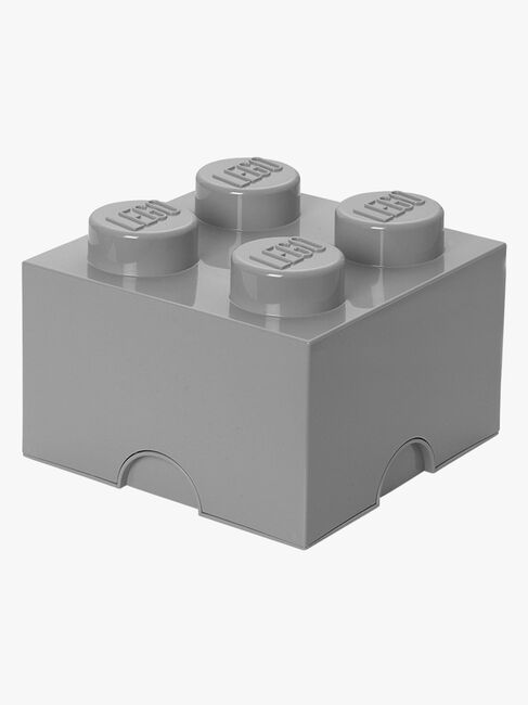 LEGO Opbevaringskasse 4, Design Collection, Grey
