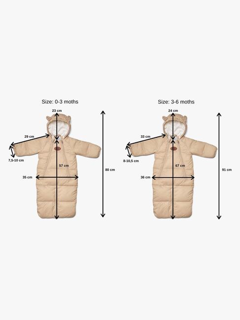 Petite Chérie Blanche Dunkørepose 2-in-1, Light Taupe