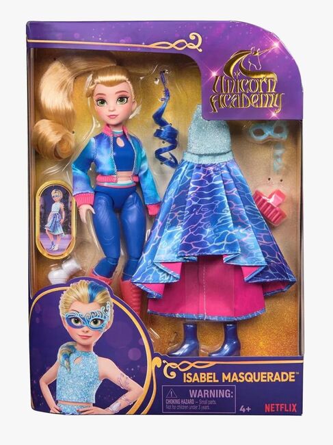 Unicorn Academy Dukke Isabel Masquerade 24 cm