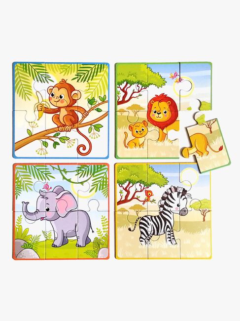 Tactic Puslespil Mit Første Puslespil Safari, 4x6 Brikker