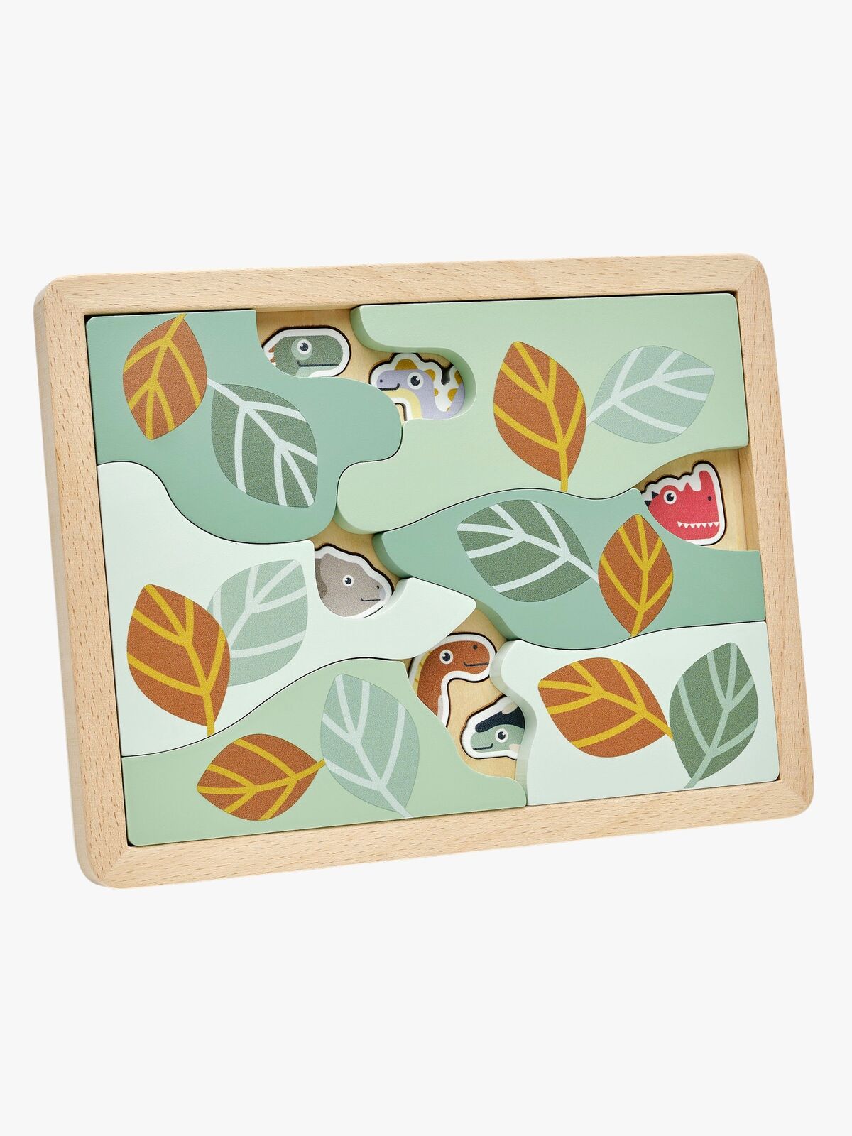 Moover Toys Gemte Dinosaurer Puslespil 6 Brikker