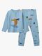 LIEWOOD Wilhelm Pyjamassæt, Dog/fun/beach blue/mix