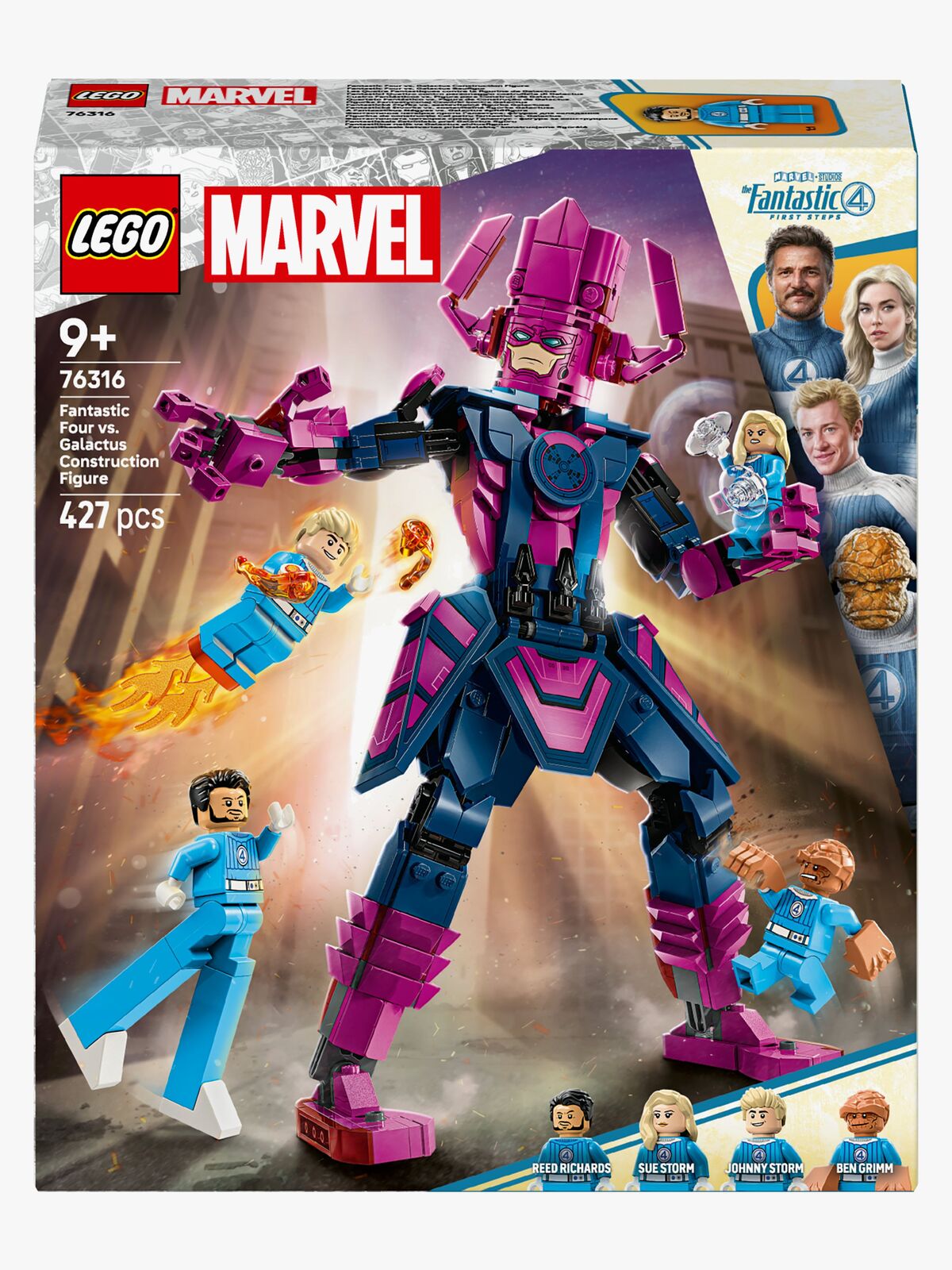 LEGO Super Heroes 76316 Fantastic Four mod Galactus-byggefigur