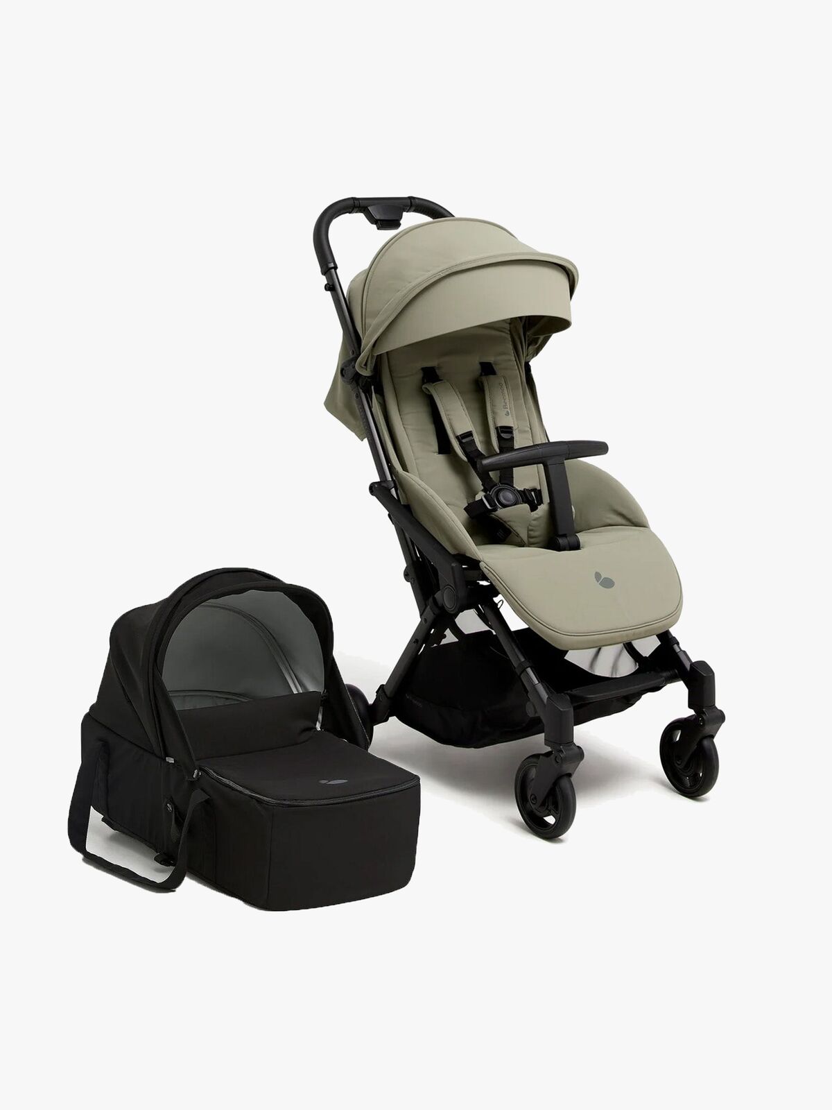Beemoo Easy Fly Lux 4 Klapvogn med Liggedel, Spring Green